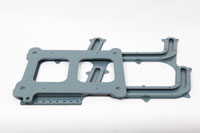 FSC B737 Universal J-Rails Lato primo ufficiale 2 pezzi